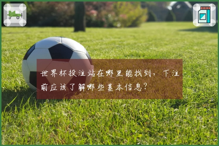 世界杯投注站在哪里能找到，下注前应该了解哪些基本信息？